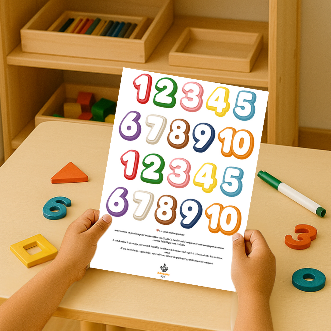 Perles Montessori 1-10