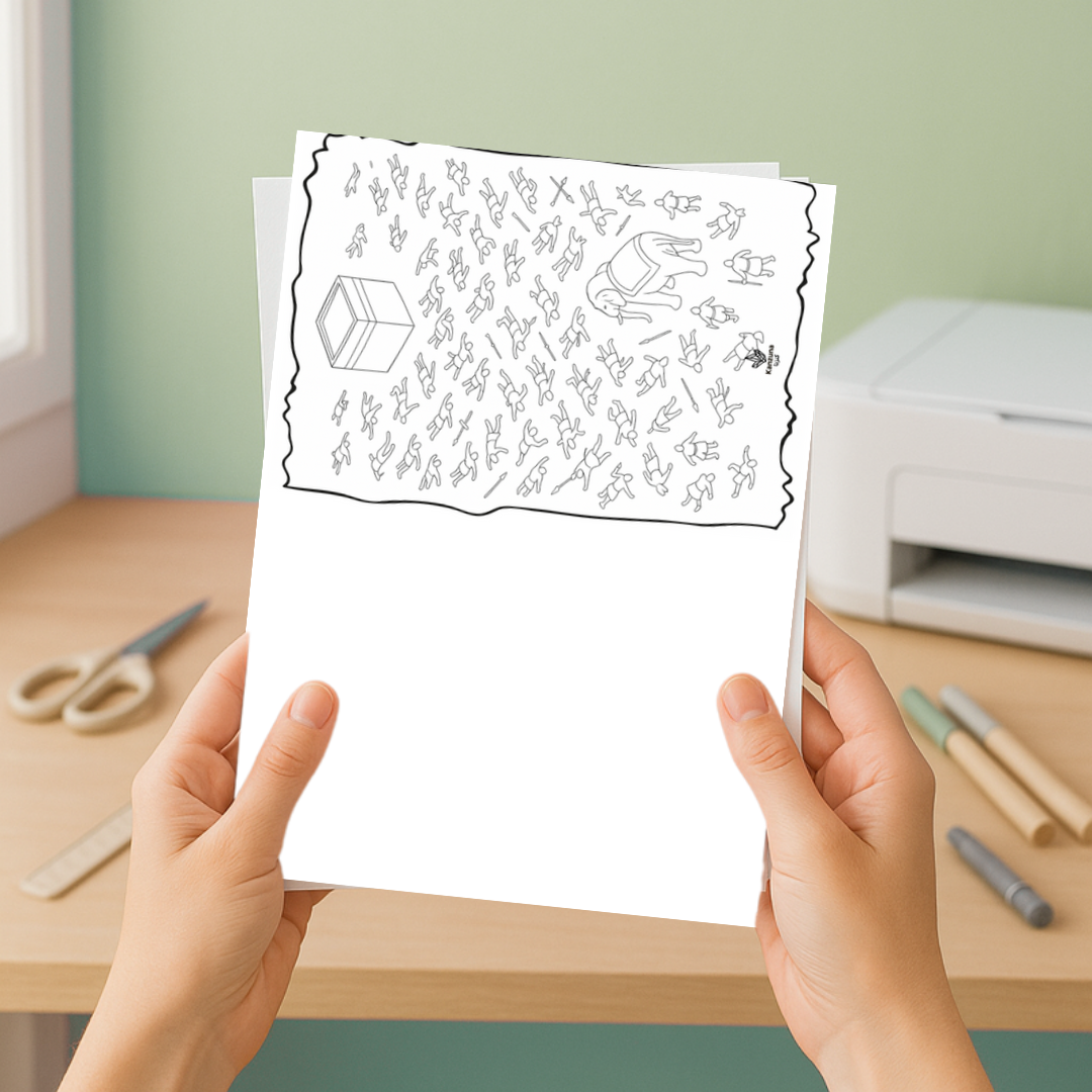 Coloriage sourate Al-Fil