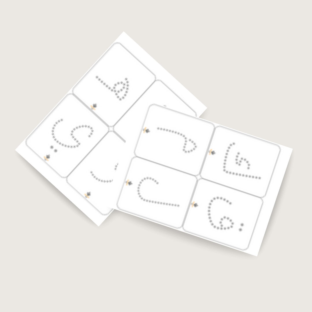 Poiçonnage alphabet arabe