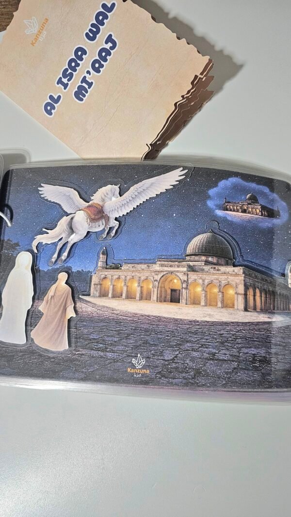 Coffret pédagogique Al‑Isrāʾ wal‑Miʿrāj – 2 livrets : manipulation + récit